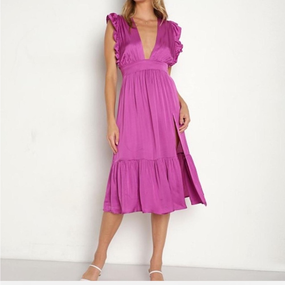 Stillwater The Jessie Midi Orchid (Pink) Dress